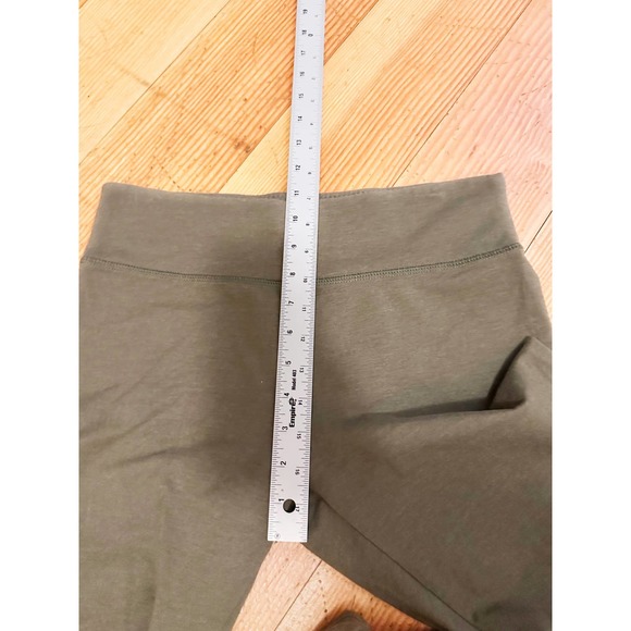 Aerie Women's Green Cotton Leggings sz L - Picture 6 of 7